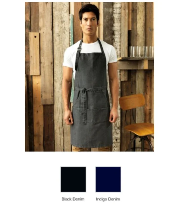 Premier PR126 Denim Bib Apron